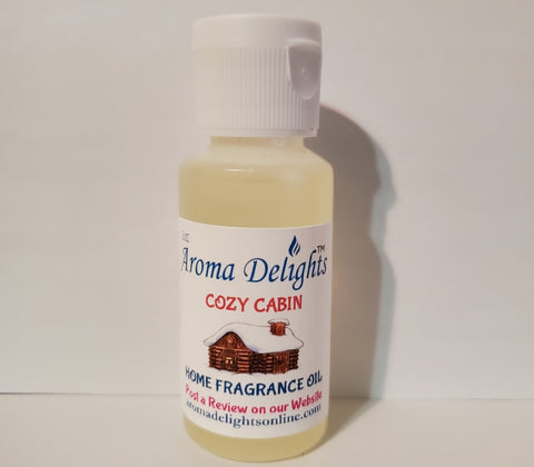 Cozy cabin scented oil by Aroma Delights 