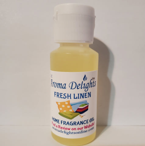 Fresh linen fragrance oil by Aroma Delights 